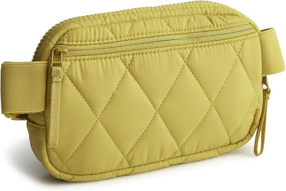 Women's Featherweight Woodward Small Belt Bag, Golden Olive, One Size