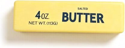 Realistic Soft Butter Stick Fidget Toy,Slow Rebound Cute Butter Squeeze Stress Balls, Slow Rising Portable Squishy for Adults Anxiety & Stress Relief, Sensory Gifts for Office, Home (Yellow)