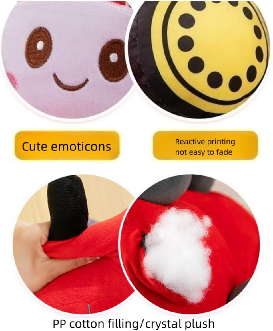 Car Plush Toy Soft Stuffed Car Plush Pillow Toy CuteTractor Cartoon Throw Pillow Plushie Gifts for Kids Birthday Christmas Party (Tractor Yellow)