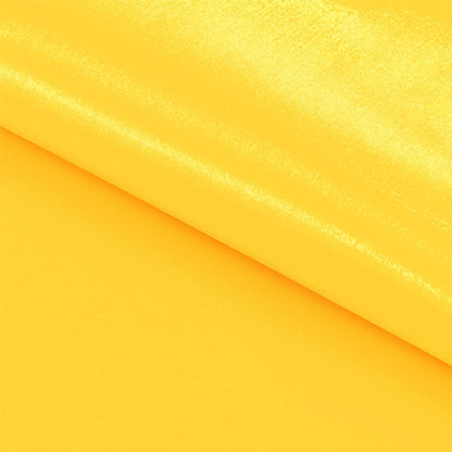 10 Pack Satin Table Runner 12 x 108 Inch Long Yellow Silk Table Runner for Wedding Party Banquet Birthday Decoration