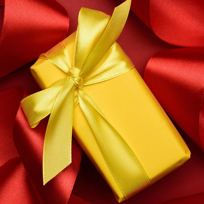 36" x 2400" (200') Yellow Wrapping Paper Roll | For Art Kraft Craft Birthday Gift Wrapping, Solid Color Bouquet Flower Packing Poster Bulletin Board