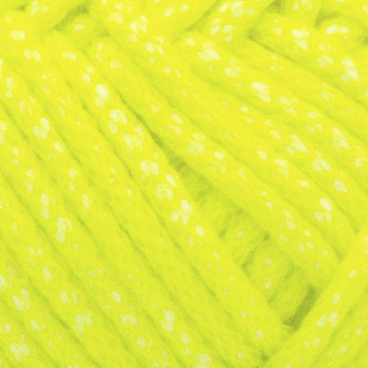 DIY Glow Cozy Glow in the Dark Yarn, Neon Yellow, 1 Pack | Worsted Weight Soft Tube Knit & Crochet Fiber for Halloween Costumes, Décor, Pillows, Trim, Glow in the Dark Bags