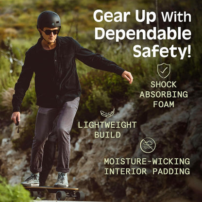 Dakota Adult & Youth Bike Helmet - Multi-Sport Protection with ABS Shell, EPS Foam, 10 Vents & Removable Washable Padding for BMX, Skating, and Scooter