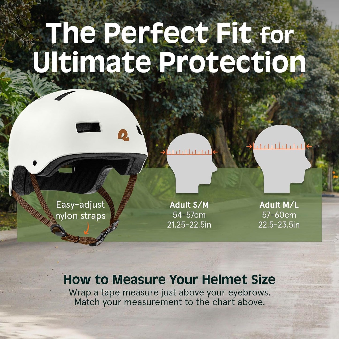 Dakota Adult & Youth Bike Helmet - Multi-Sport Protection with ABS Shell, EPS Foam, 10 Vents & Removable Washable Padding for BMX, Skating, and Scooter