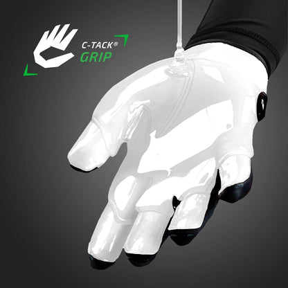 Cutters Football Wide Receiver Gloves. Rev 4.0 Ultra Grip No Slip. Youth and Adult Sizes (1 Pair).