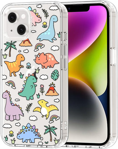 Case for iPhone 13 Pro Max, [Buffertech 6.6ft Military-Grade Drop Protection] [Anti Peel Off Tech] Clear TPU Bumper Phone Case Cover Design - Lemon - Colors B