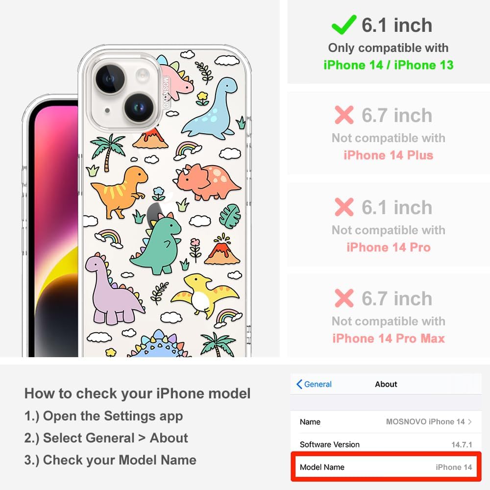 Case for iPhone 13 Pro Max, [Buffertech 6.6ft Military-Grade Drop Protection] [Anti Peel Off Tech] Clear TPU Bumper Phone Case Cover Design - Lemon - Colors B