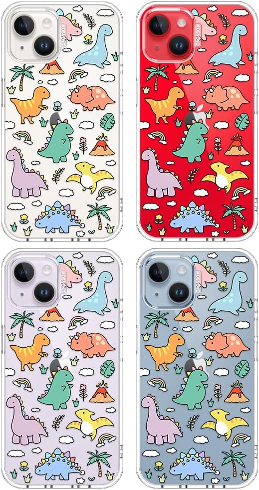 Case for iPhone 13 Pro Max, [Buffertech 6.6ft Military-Grade Drop Protection] [Anti Peel Off Tech] Clear TPU Bumper Phone Case Cover Design - Lemon - Colors B