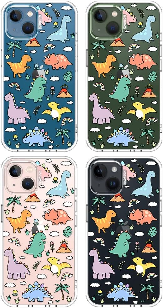 Case for iPhone 13 Pro Max, [Buffertech 6.6ft Military-Grade Drop Protection] [Anti Peel Off Tech] Clear TPU Bumper Phone Case Cover Design - Lemon - Colors B