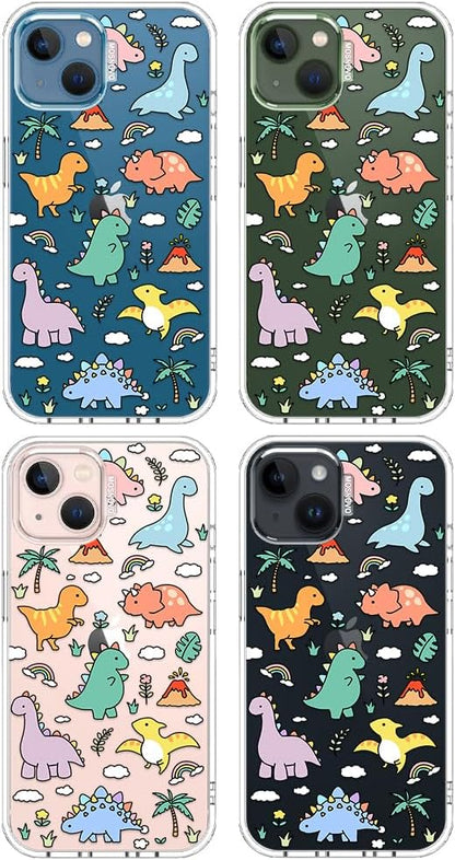 Case for iPhone 13 Pro Max, [Buffertech 6.6ft Military-Grade Drop Protection] [Anti Peel Off Tech] Clear TPU Bumper Phone Case Cover Design - Lemon - Colors B