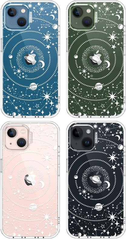 Case for iPhone 13 Pro Max, [Buffertech 6.6ft Military-Grade Drop Protection] [Anti Peel Off Tech] Clear TPU Bumper Phone Case Cover Design - Lemon - Colors B