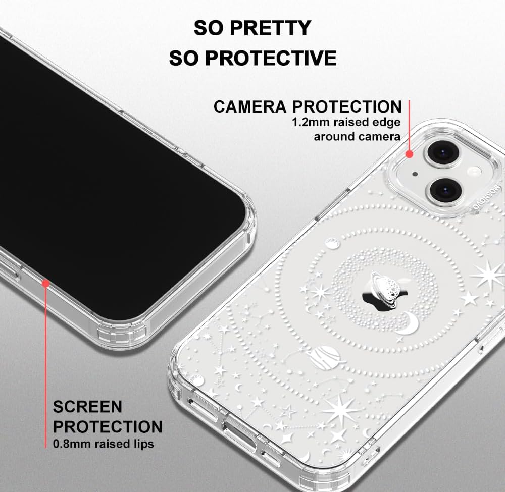 Case for iPhone 13 Pro Max, [Buffertech 6.6ft Military-Grade Drop Protection] [Anti Peel Off Tech] Clear TPU Bumper Phone Case Cover Design - Lemon - Colors B