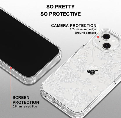 Case for iPhone 13 Pro Max, [Buffertech 6.6ft Military-Grade Drop Protection] [Anti Peel Off Tech] Clear TPU Bumper Phone Case Cover Design - Lemon - Colors B