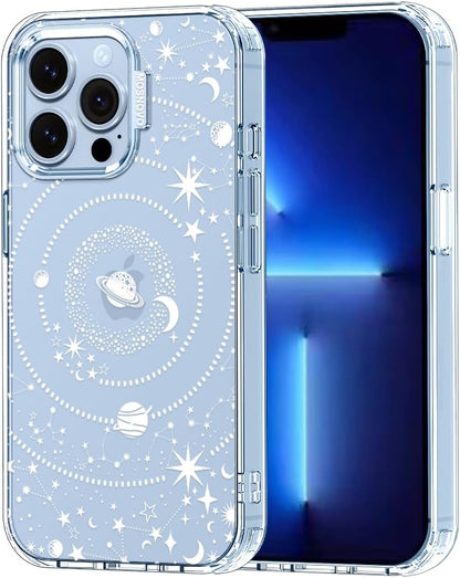 Case for iPhone 13 Pro Max, [Buffertech 6.6ft Military-Grade Drop Protection] [Anti Peel Off Tech] Clear TPU Bumper Phone Case Cover Design - Lemon - Colors B