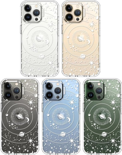 Case for iPhone 13 Pro Max, [Buffertech 6.6ft Military-Grade Drop Protection] [Anti Peel Off Tech] Clear TPU Bumper Phone Case Cover Design - Lemon - Colors B