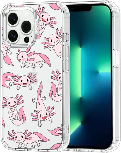 Case for iPhone 13 Pro Max, [Buffertech 6.6ft Military-Grade Drop Protection] [Anti Peel Off Tech] Clear TPU Bumper Phone Case Cover Design - Lemon - Colors B