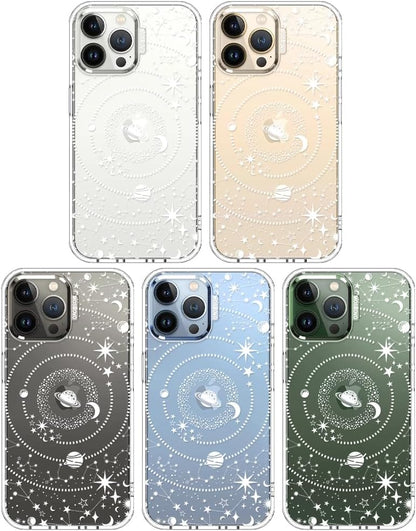 Case for iPhone 13 Pro Max, [Buffertech 6.6ft Military-Grade Drop Protection] [Anti Peel Off Tech] Clear TPU Bumper Phone Case Cover Design - Lemon - Colors B
