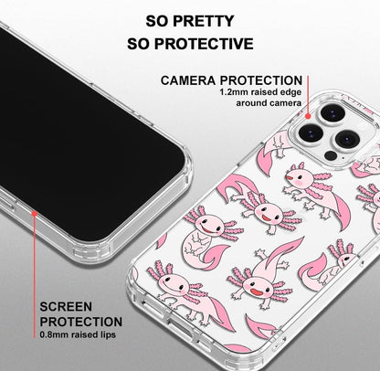 Case for iPhone 13 Pro Max, [Buffertech 6.6ft Military-Grade Drop Protection] [Anti Peel Off Tech] Clear TPU Bumper Phone Case Cover Design - Lemon - Colors B
