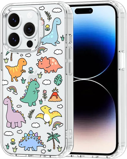 Case for iPhone 13 Pro Max, [Buffertech 6.6ft Military-Grade Drop Protection] [Anti Peel Off Tech] Clear TPU Bumper Phone Case Cover Design - Lemon - Colors B