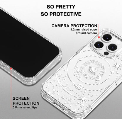 Case for iPhone 13 Pro Max, [Buffertech 6.6ft Military-Grade Drop Protection] [Anti Peel Off Tech] Clear TPU Bumper Phone Case Cover Design - Lemon - Colors B
