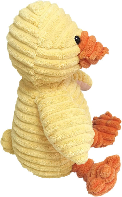 Corduroy Duck Soft Plush Stuffed Animal Toy, Yellow 9 Inch | Soft Cuddly Plushie Hugger Toy for Boys Girls,Cute Gifts for Kids or Girlfriend,Comfort & Cuddling