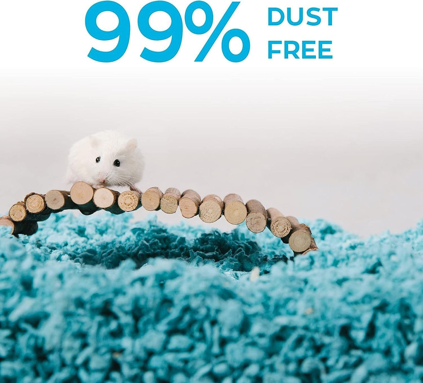 Confetti Small Pet Bedding, 99% Dust-Free Natural Paper with Superior 10 Day Odor Control & Absorption for Guinea Pigs, Hamsters, 50L, (Pack May Vary) (L0410) | 2X more absorbent, 99% dust free, odor control, Biodegradable and compostable, For hamsters,