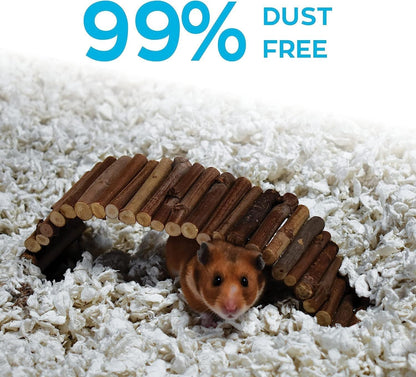 Confetti Small Pet Bedding, 99% Dust-Free Natural Paper with Superior 10 Day Odor Control & Absorption for Guinea Pigs, Hamsters, 50L, (Pack May Vary) (L0410) | 2X more absorbent, 99% dust free, odor control, Biodegradable and compostable, For hamsters,
