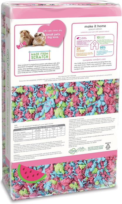 Confetti Small Pet Bedding, 99% Dust-Free Natural Paper with Superior 10 Day Odor Control & Absorption for Guinea Pigs, Hamsters, 50L, (Pack May Vary) (L0410) | 2X more absorbent, 99% dust free, odor control, Biodegradable and compostable, For hamsters,