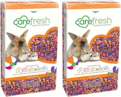 Confetti Small Pet Bedding, 99% Dust-Free Natural Paper with Superior 10 Day Odor Control & Absorption for Guinea Pigs, Hamsters, 50L, (Pack May Vary) (L0410) | 2X more absorbent, 99% dust free, odor control, Biodegradable and compostable, For hamsters,