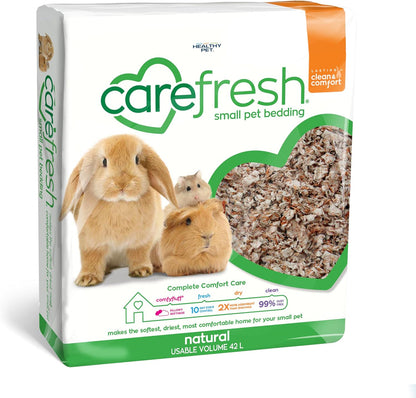 Confetti Small Pet Bedding, 99% Dust-Free Natural Paper with Superior 10 Day Odor Control & Absorption for Guinea Pigs, Hamsters, 50L, (Pack May Vary) (L0410) | 2X more absorbent, 99% dust free, odor control, Biodegradable and compostable, For hamsters,