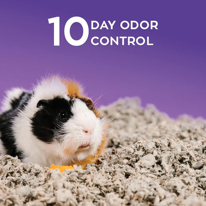 Confetti Small Pet Bedding, 99% Dust-Free Natural Paper with Superior 10 Day Odor Control & Absorption for Guinea Pigs, Hamsters, 50L, (Pack May Vary) (L0410) | 2X more absorbent, 99% dust free, odor control, Biodegradable and compostable, For hamsters,