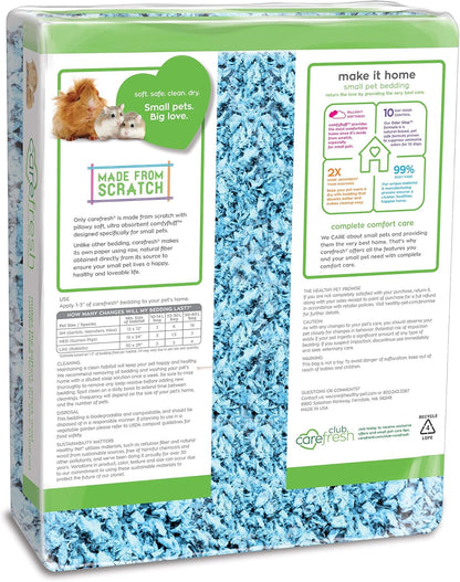 Confetti Small Pet Bedding, 99% Dust-Free Natural Paper with Superior 10 Day Odor Control & Absorption for Guinea Pigs, Hamsters, 50L, (Pack May Vary) (L0410) | 2X more absorbent, 99% dust free, odor control, Biodegradable and compostable, For hamsters,