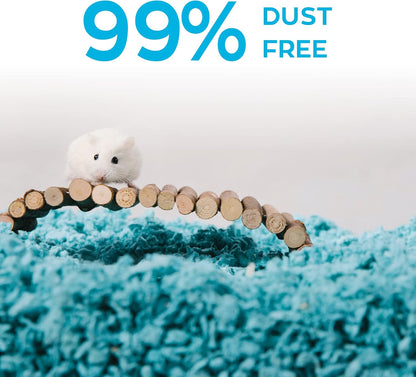 Confetti Small Pet Bedding, 99% Dust-Free Natural Paper with Superior 10 Day Odor Control & Absorption for Guinea Pigs, Hamsters, 50L, (Pack May Vary) (L0410) | 2X more absorbent, 99% dust free, odor control, Biodegradable and compostable, For hamsters,