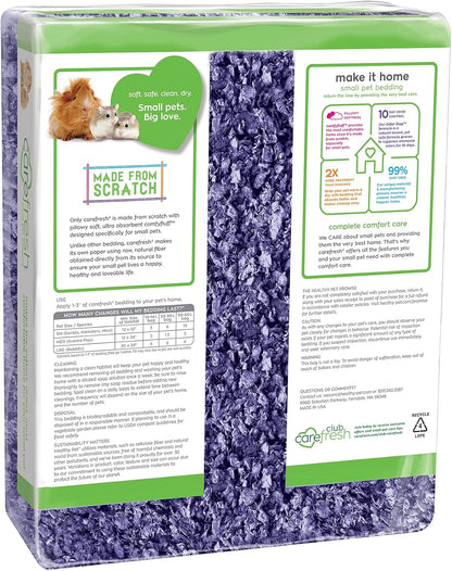 Confetti Small Pet Bedding, 99% Dust-Free Natural Paper with Superior 10 Day Odor Control & Absorption for Guinea Pigs, Hamsters, 50L, (Pack May Vary) (L0410) | 2X more absorbent, 99% dust free, odor control, Biodegradable and compostable, For hamsters,