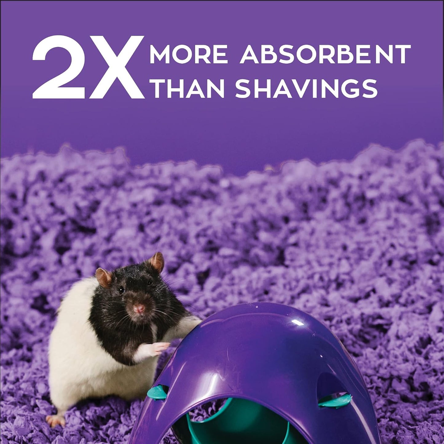 Confetti Small Pet Bedding, 99% Dust-Free Natural Paper with Superior 10 Day Odor Control & Absorption for Guinea Pigs, Hamsters, 50L, (Pack May Vary) (L0410) | 2X more absorbent, 99% dust free, odor control, Biodegradable and compostable, For hamsters,