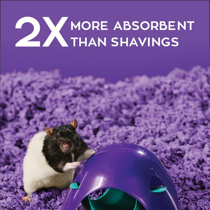 Confetti Small Pet Bedding, 99% Dust-Free Natural Paper with Superior 10 Day Odor Control & Absorption for Guinea Pigs, Hamsters, 50L, (Pack May Vary) (L0410) | 2X more absorbent, 99% dust free, odor control, Biodegradable and compostable, For hamsters,