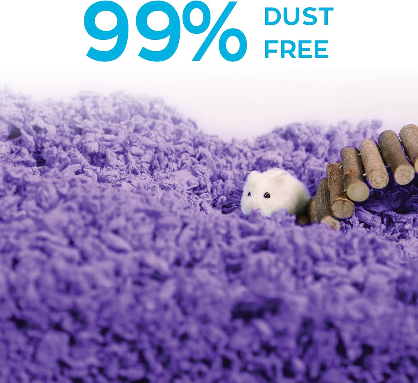 Confetti Small Pet Bedding, 99% Dust-Free Natural Paper with Superior 10 Day Odor Control & Absorption for Guinea Pigs, Hamsters, 50L, (Pack May Vary) (L0410) | 2X more absorbent, 99% dust free, odor control, Biodegradable and compostable, For hamsters,
