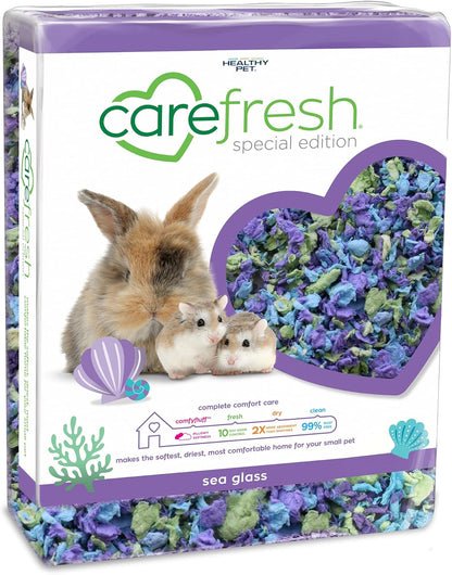 Confetti Small Pet Bedding, 99% Dust-Free Natural Paper with Superior 10 Day Odor Control & Absorption for Guinea Pigs, Hamsters, 50L, (Pack May Vary) (L0410) | 2X more absorbent, 99% dust free, odor control, Biodegradable and compostable, For hamsters,