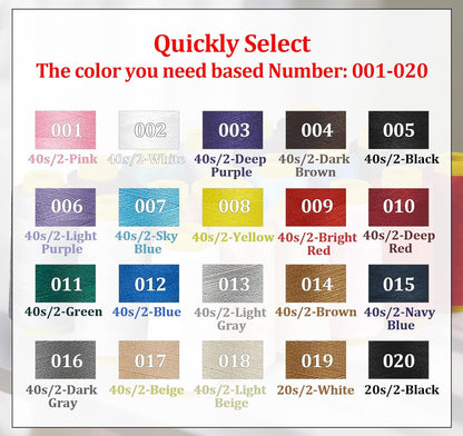 1800 Yards Serger Thread-Yellow, All Purpose Thread for Sewing, Serger Thread Cones，Polyester Thread 40s/2 for Serger&Overlock, Quilting, Piecing, Sewing Machine